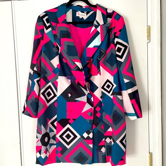 Geometric multi-color dress - Picture 1 of 1